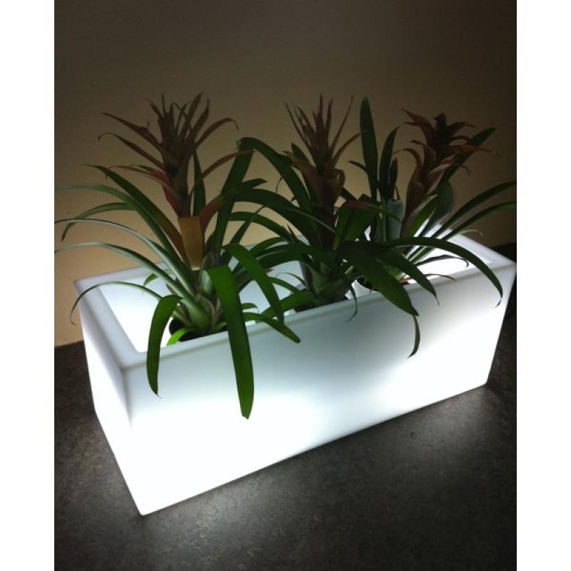 Vondom Plantenbak Madrid Wit Verlicht