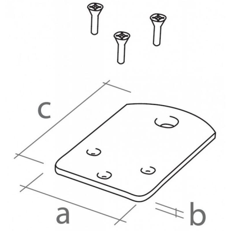 Grondbevestigings platen