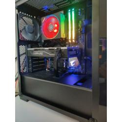 Zeer mooie gaming pc, R7 2700x en rx570