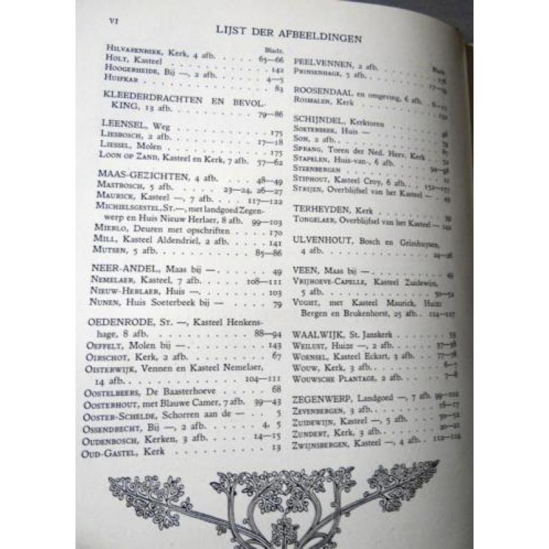 Brabant in beeld Mr. A. Loosjes gaaf exemplaar 1935