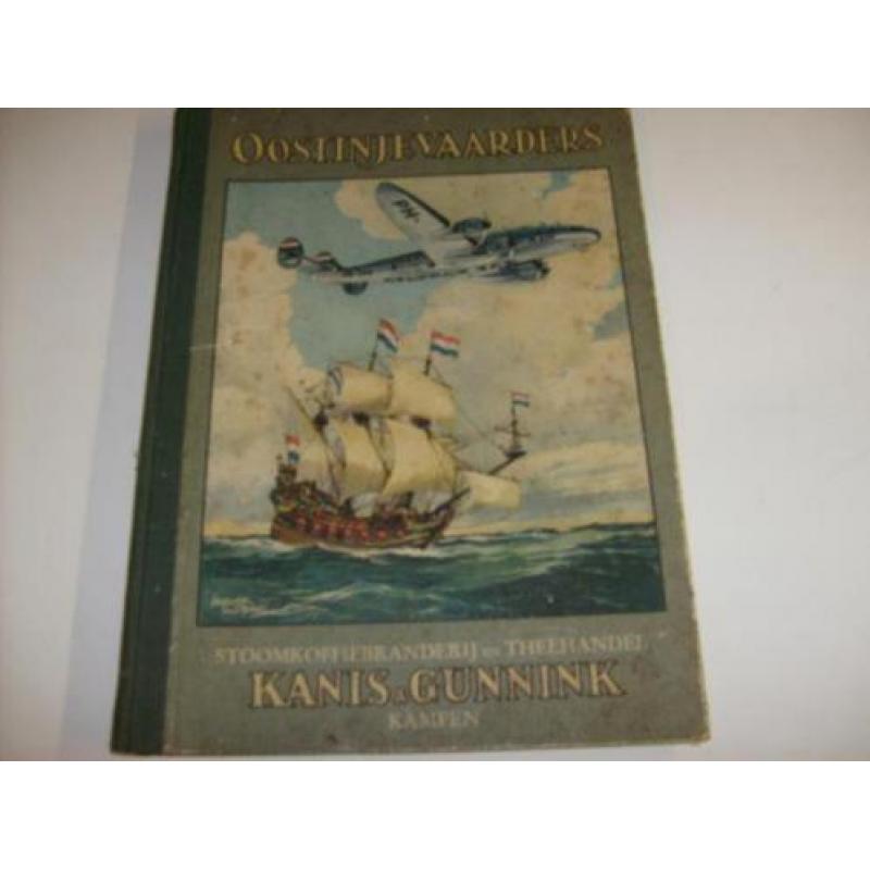 antiek plaatjes album boek K & G OOSTINJEVAARDERS trfw KLM