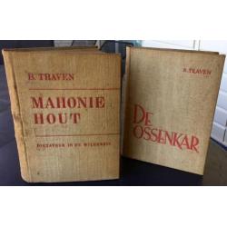 B.Traven , Drie boeken uit 1931, 1935 en 1937 samen 27.00 E