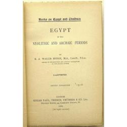 Egypt in the Neolithic and Archaic Periods Vol I 1904 Egypte