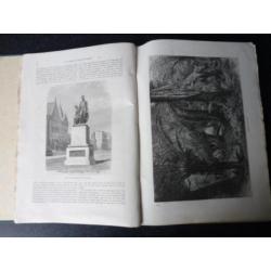 Zeer oude boeken "De Aarde en de Volken" 1867/68/70/77 en 81