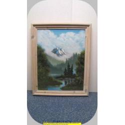 9694 - schilderij - berglandschap - William James - € 25