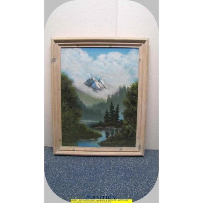 9694 - schilderij - berglandschap - William James - € 25