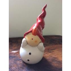 sneeuwpop - kerstpop - porcelein - NIEUW
