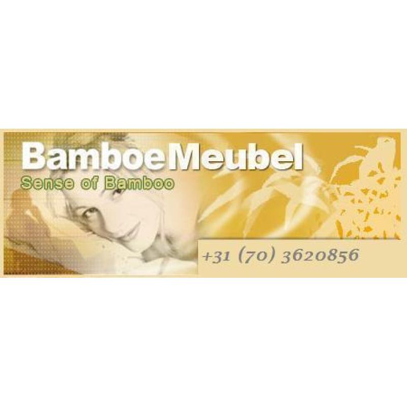 Nu ook bij bamboemeubel opmaat gemaakt de orginele white Asi