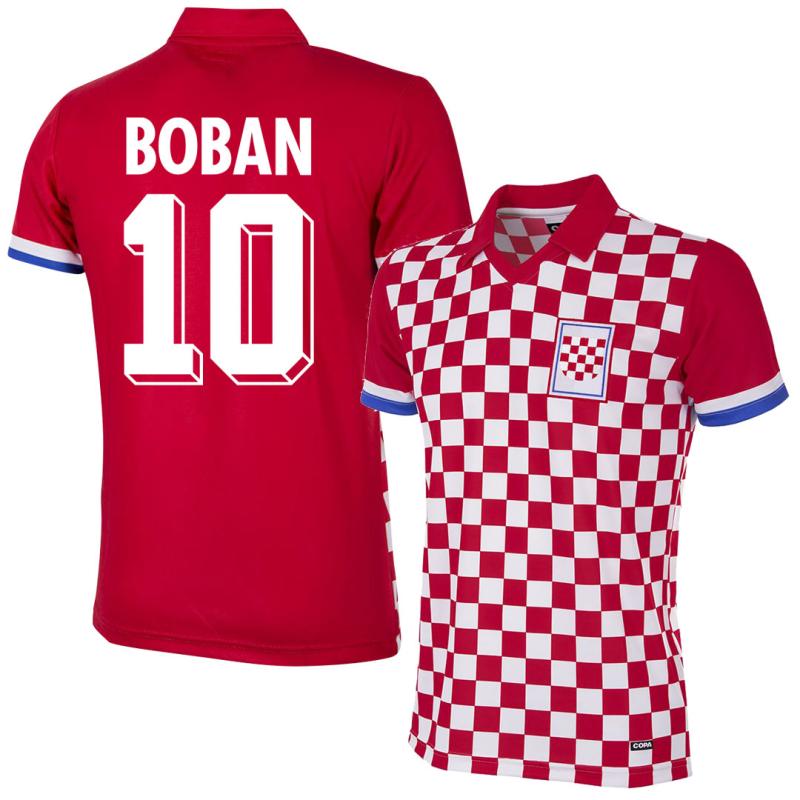 Kroatië Retro Voetbalshirt 1992 Boban 10 M