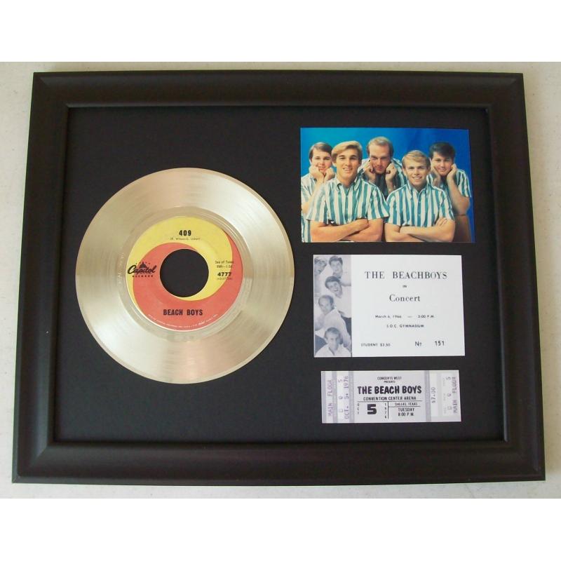 Platina plaat Single Beach Boys 409