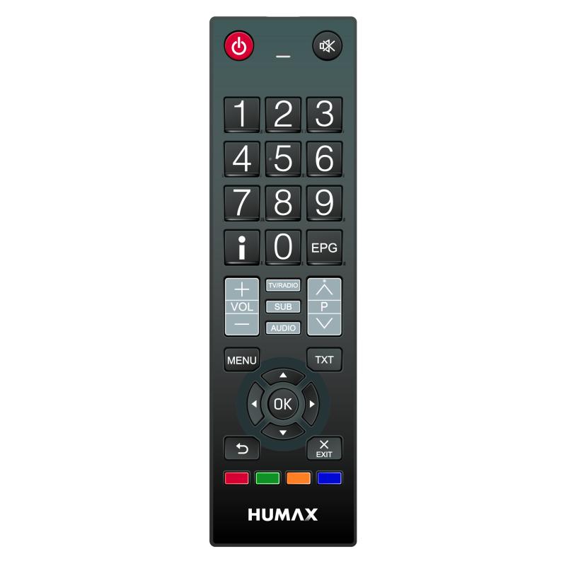 Humax RCU 398BF28 3 Afstandbediening Humax IRHD 5550C