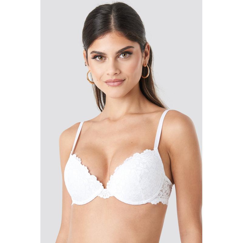 NA KD Lingerie Lace Padded Cup Bra White