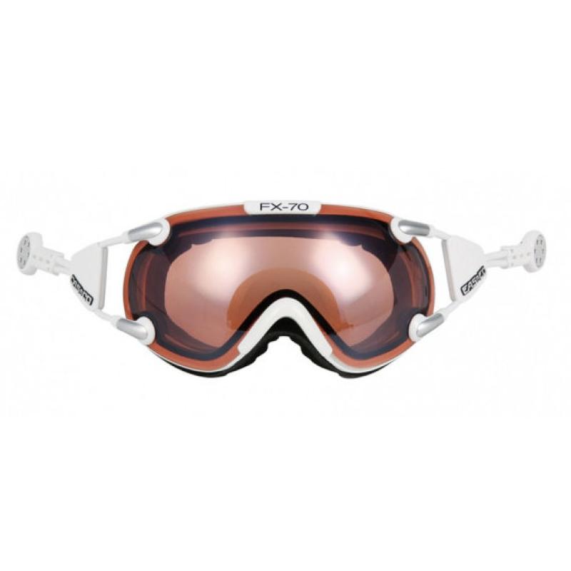 Skibril Casco fx 70 vautron Wit photochromic polarized cat. 1 3 (? ?)